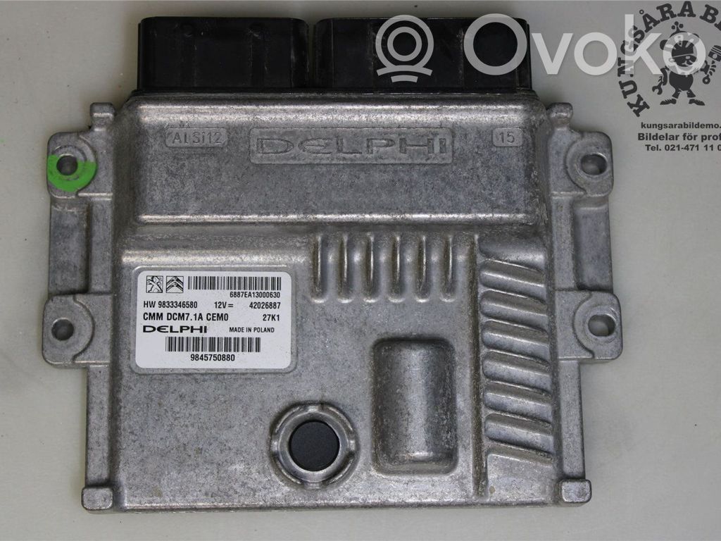 Unité de commande / module d'injection   1679604480,9833346580,9845750880