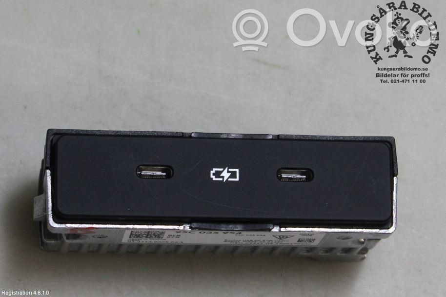 Enchufe conector USB   95C035954BLK,95C035954,95C035954