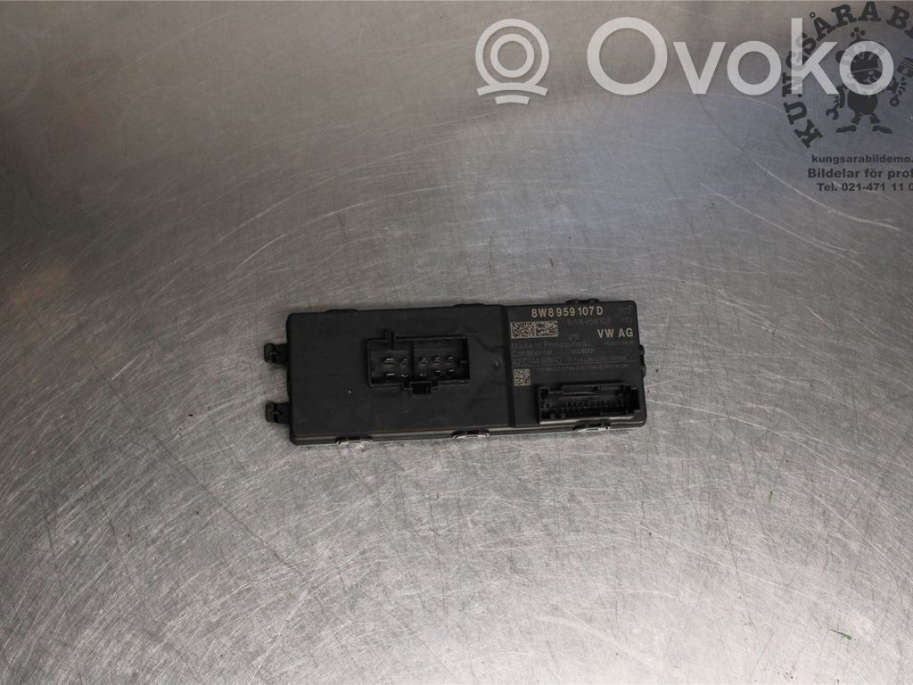 Tailgate/trunk control unit/module   PAB959107,8W8959107D,8W8959107D