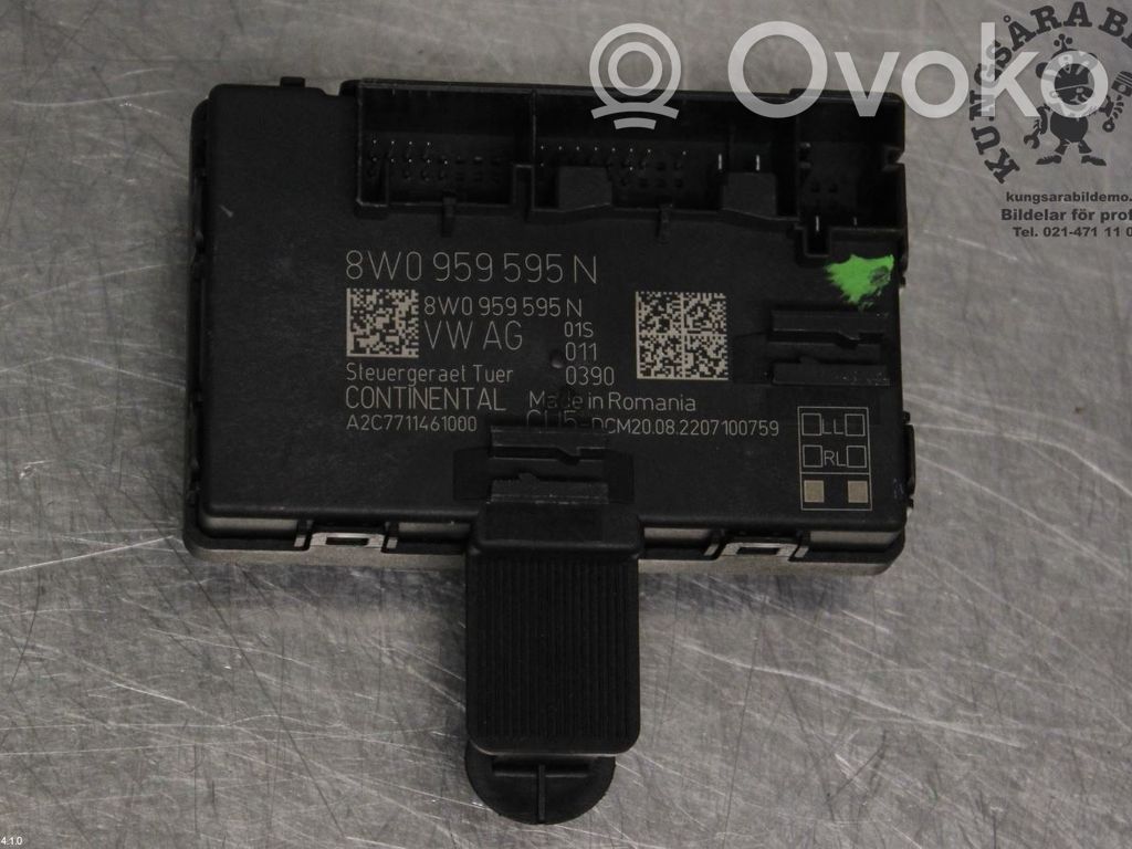 Unité de commande module de porte   8W0959595N,8W0959595N,8W0959595N