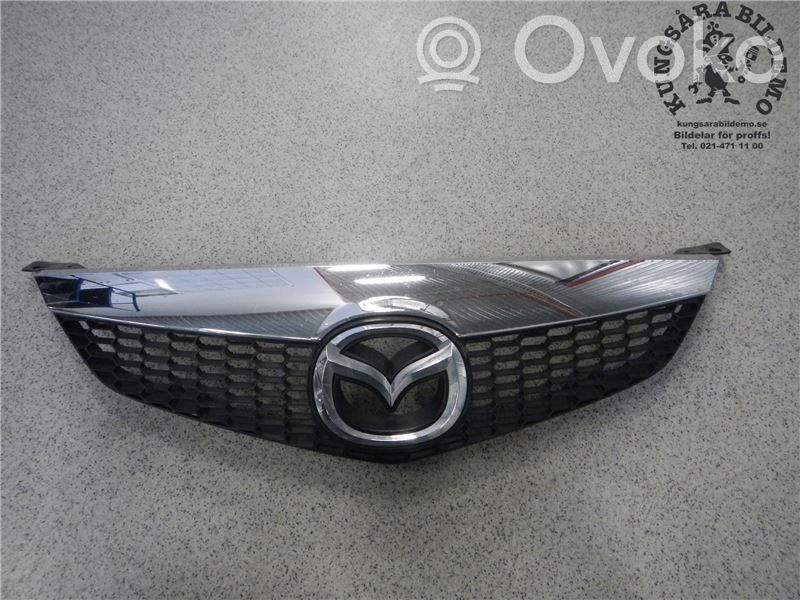 Mazda 6 Etupuskurin ylempi jäähdytinsäleikkö 
