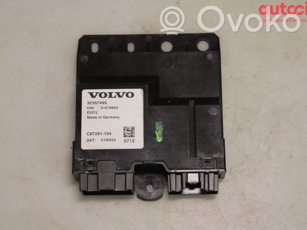 Volvo V60 Tailgate/trunk control unit/module 