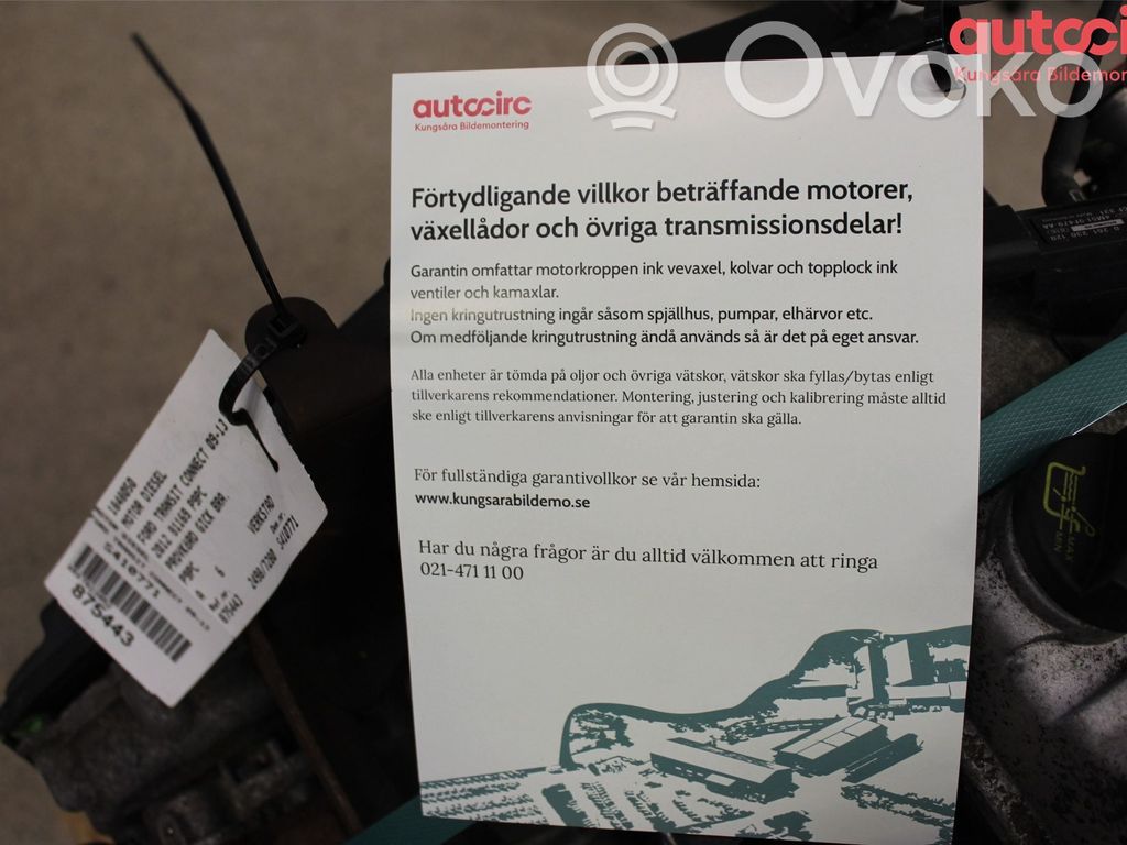 Ford Transit -  Tourneo Connect Motor 