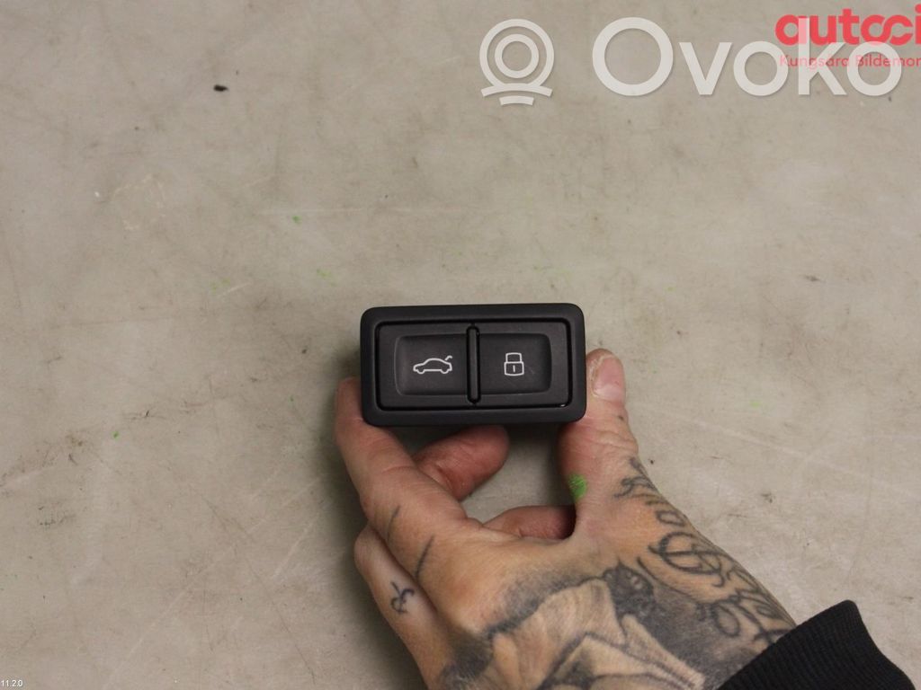 Audi e-tron Bouton interrupteur ouverture du coffre 