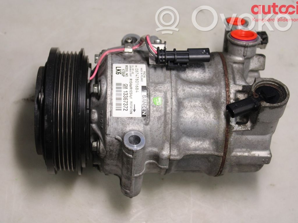 Opel Astra K Compresor (pompă) aer condiționat (A/C) 