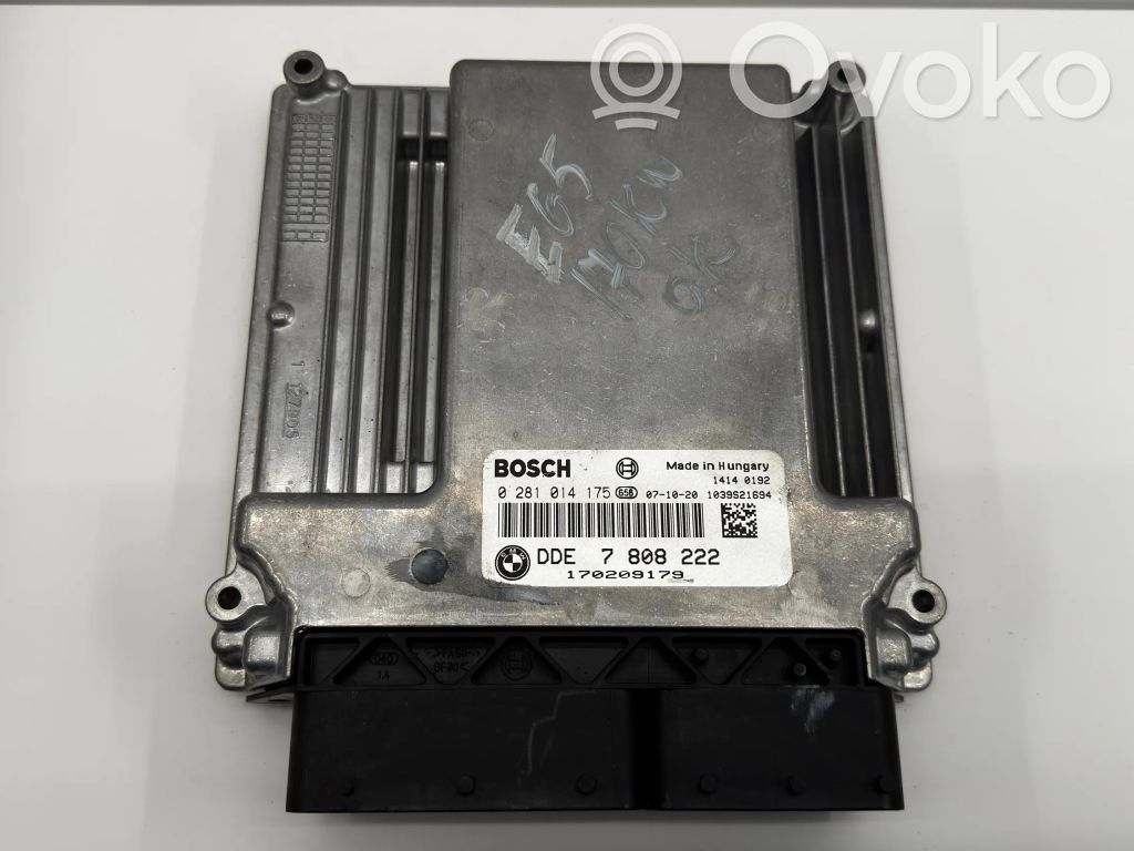 BMW 7 E65 E66 Engine control unit/module 
