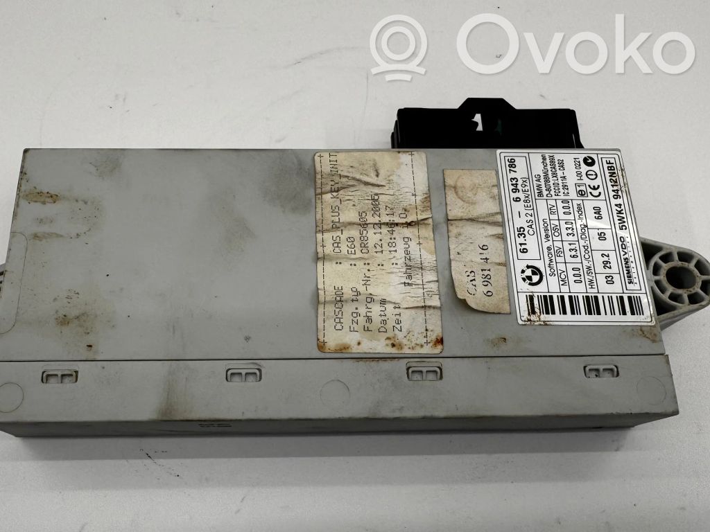 BMW 3 E90 E91 Unidad de control/módulo del CAS 