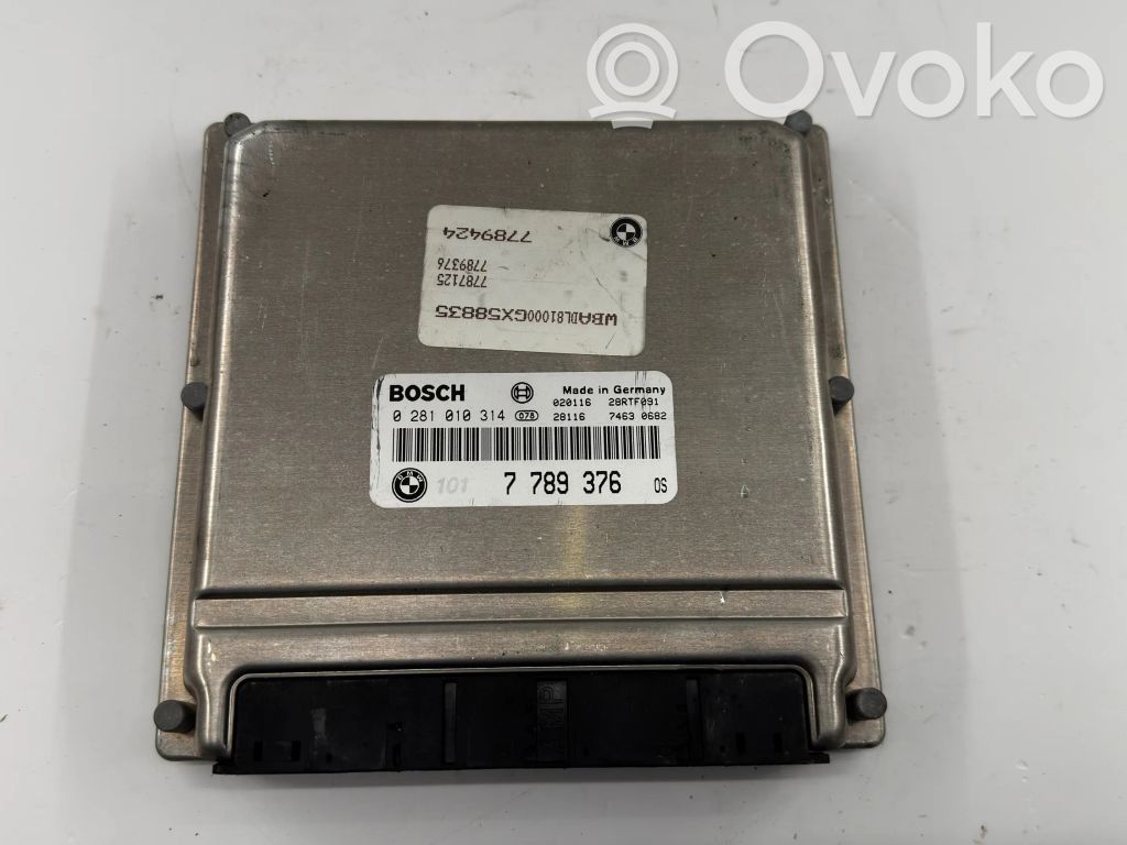 BMW 5 E39 Engine control unit/module 