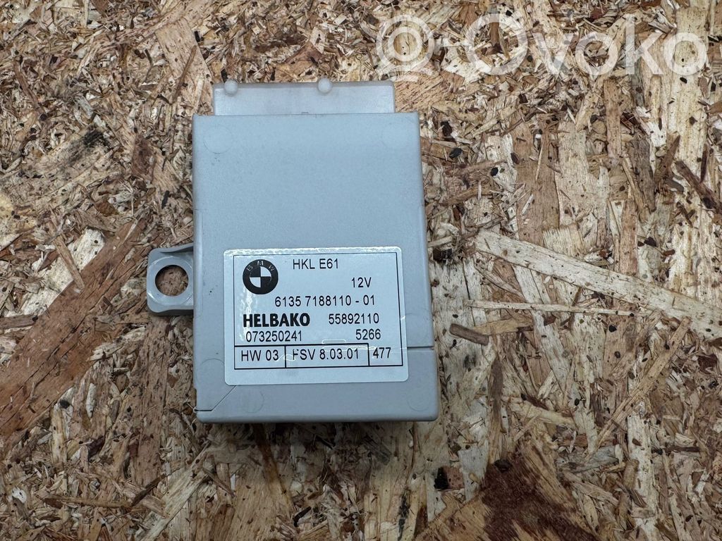 BMW 7 E65 E66 Tailgate/trunk control unit/module 