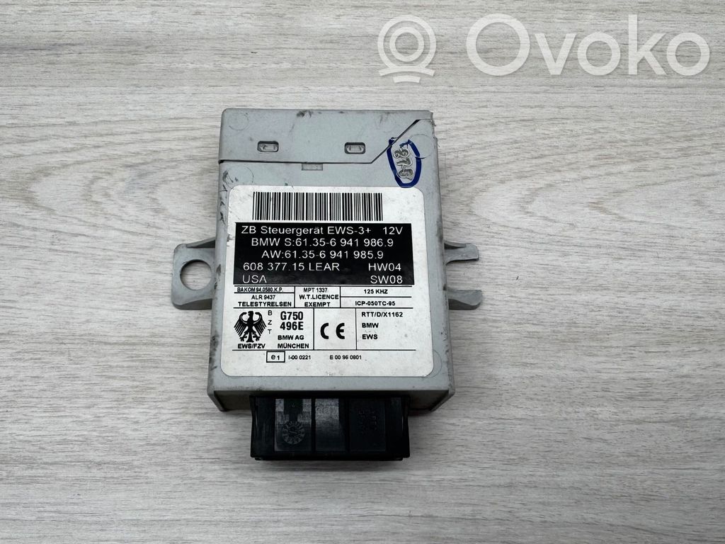 BMW X5 E53 Imobilaizera vadības bloks 
