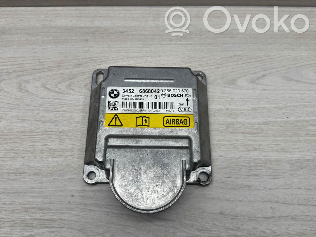 BMW 5 F10 F11 Sterownik / Moduł Airbag 