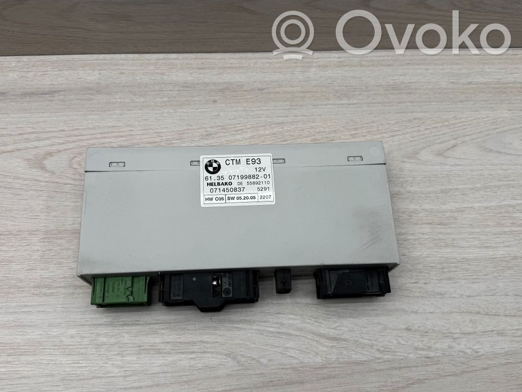 BMW 3 E92 E93 Sunroof control unit/module 