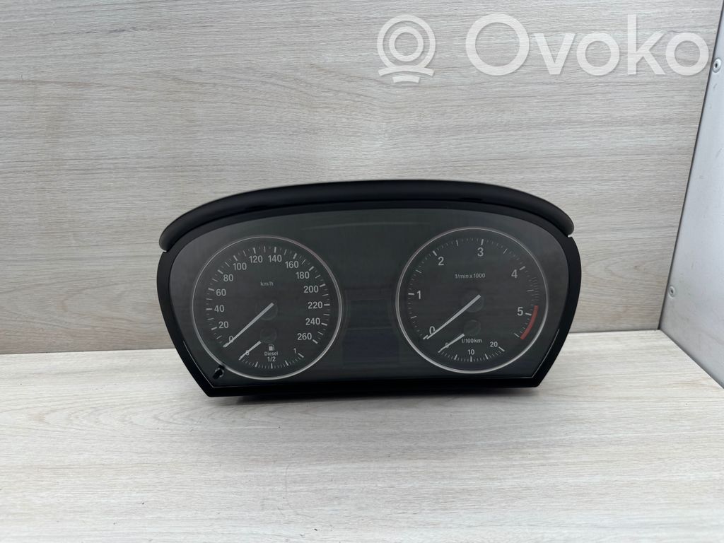 BMW 3 E90 E91 Speedometer (instrument cluster) 