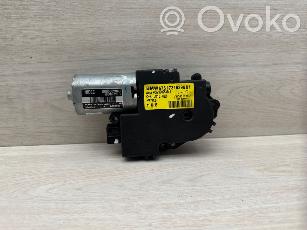 BMW X5 F15 Virsbūves loga rūts atvēršanas elektromotoriņš 