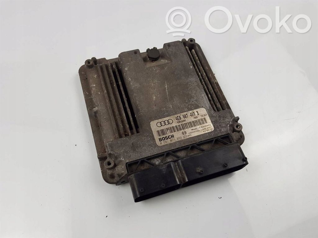 Unité de commande, module ECU de moteur   4E0907409B