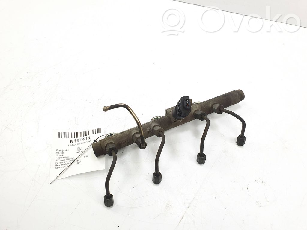 Fiat Stilo Fuel main line pipe 