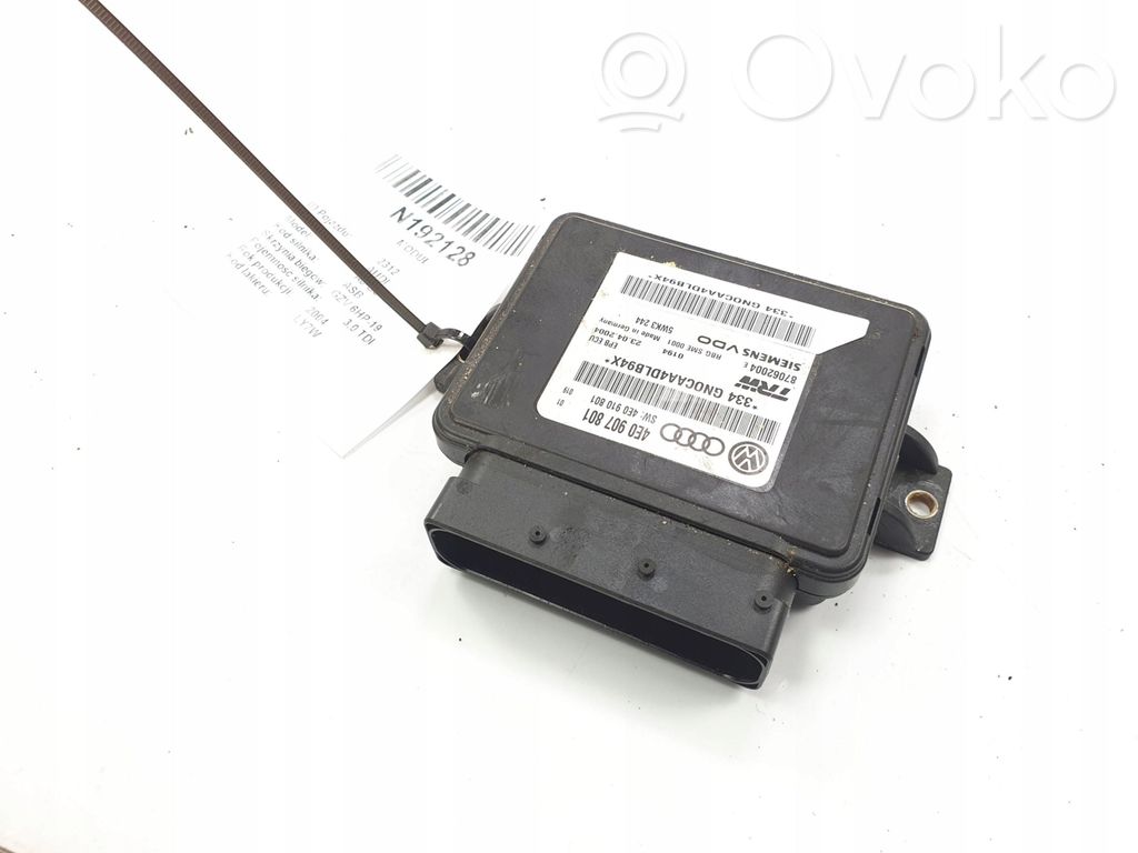 Audi A8 S8 D3 4E Aizmugurējo bremžu (EMF) vadības bloks 
