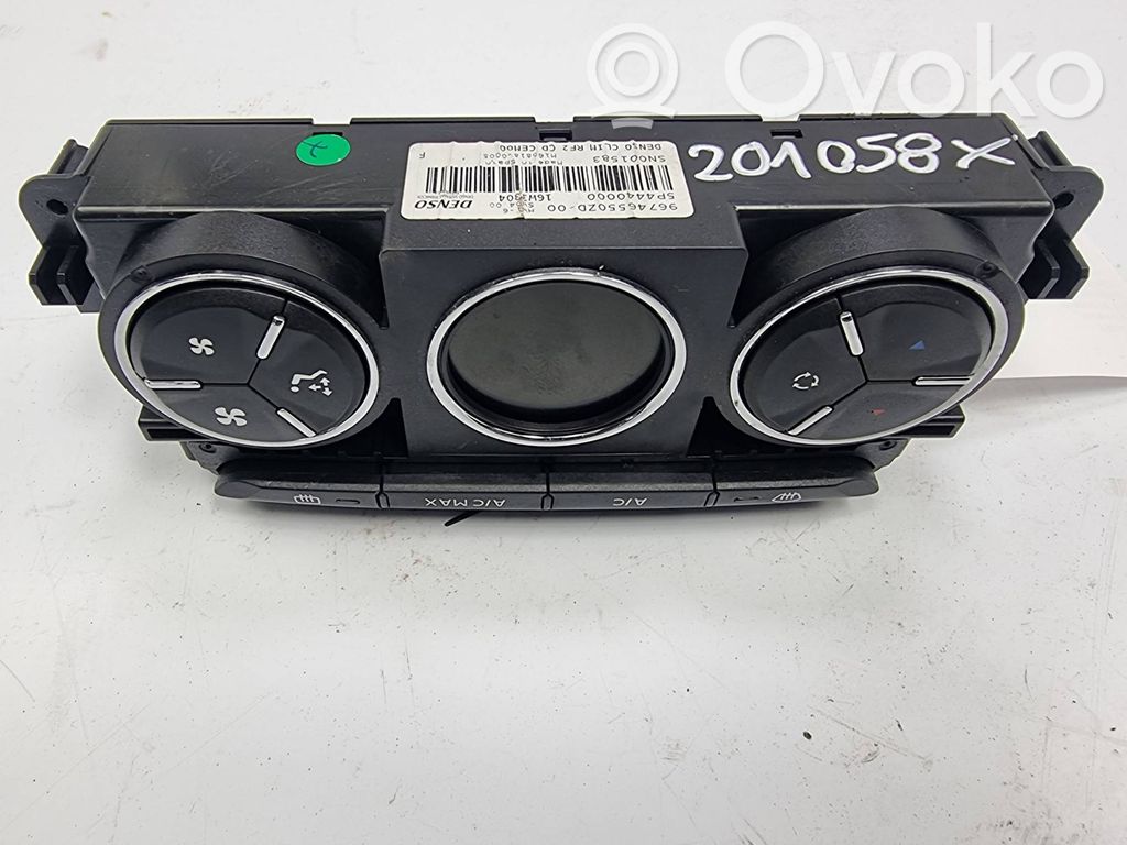 Citroen C-Elysée Climate control/heater control trim 