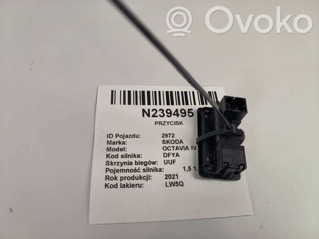 Tailgate/boot open switch button   3C0959831A