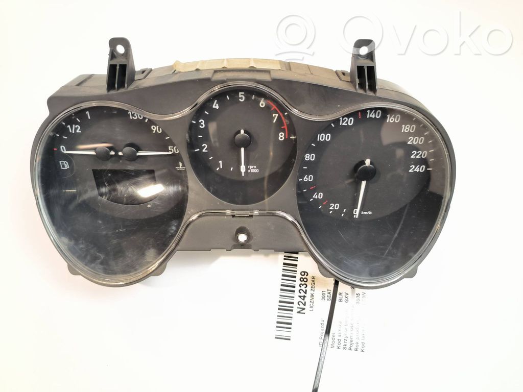 Seat Toledo III (5P) Speedometer (instrument cluster) 