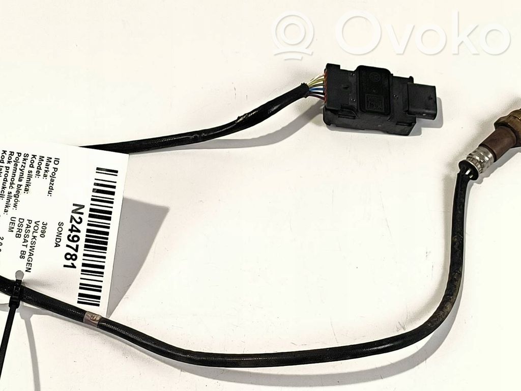 Volkswagen PASSAT B8 Lambda probe sensor 