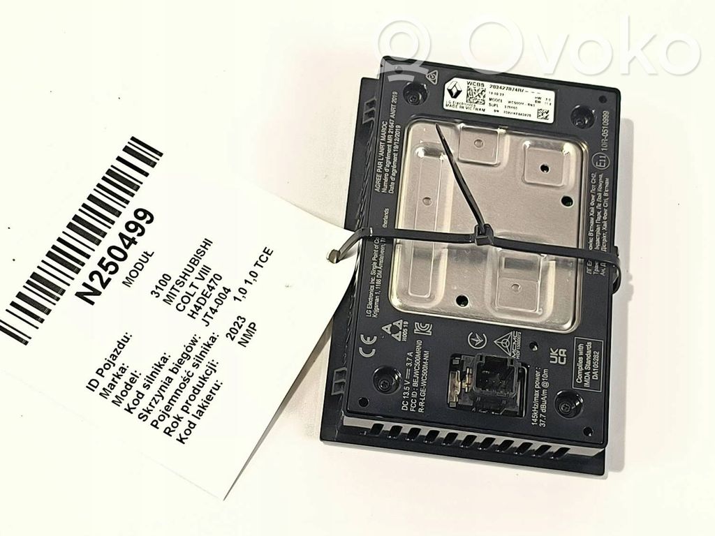 Mitsubishi Colt VII Central body control module 