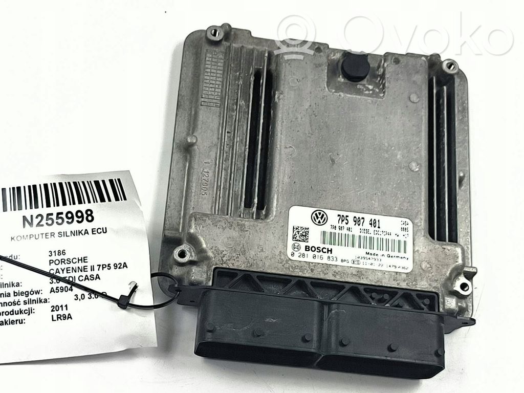 Porsche Cayenne (92A) Engine control unit/module ECU 