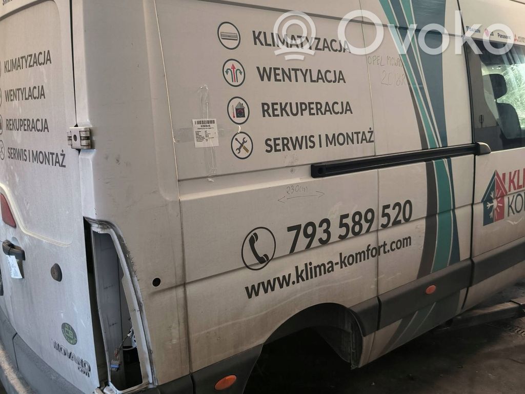 Opel Movano B Takakulmapaneeli 