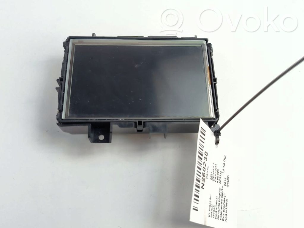 Renault Captur Screen/display/small screen 