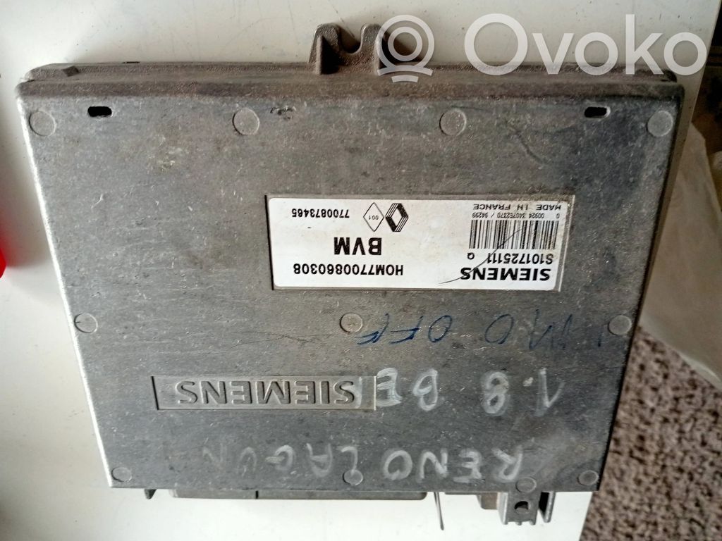 Engine control unit/module   7700873465