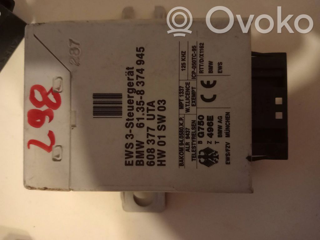 BMW 5 E39 Comfort/convenience module 