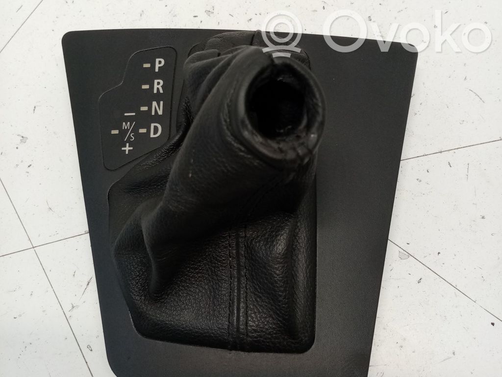 BMW X3 E83 Perilla/embellecedor de cuero de la palanca de cambios 
