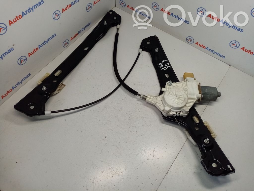 BMW 3 E90 E91 Regulador de puerta delantera con motor 
