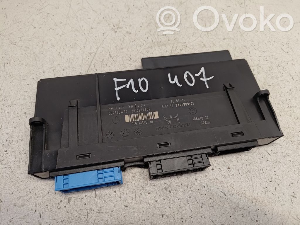 BMW 5 F10 F11 Sterownik / Moduł komfortu 