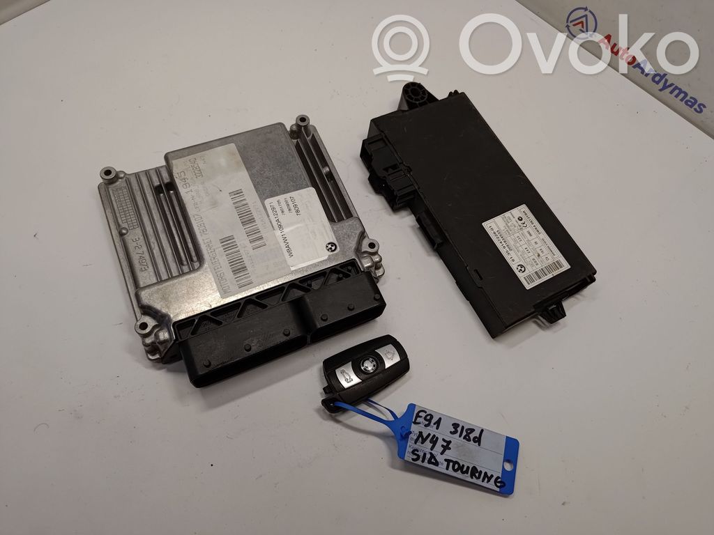 Engine ECU kit and lock set   7809001,13617809001,13618506281,61359147226