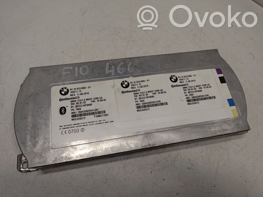 BMW 5 F10 F11 Telefono valdymo blokas 
