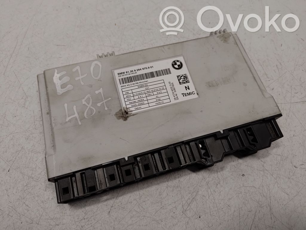 BMW X5 E70 Seat control module 