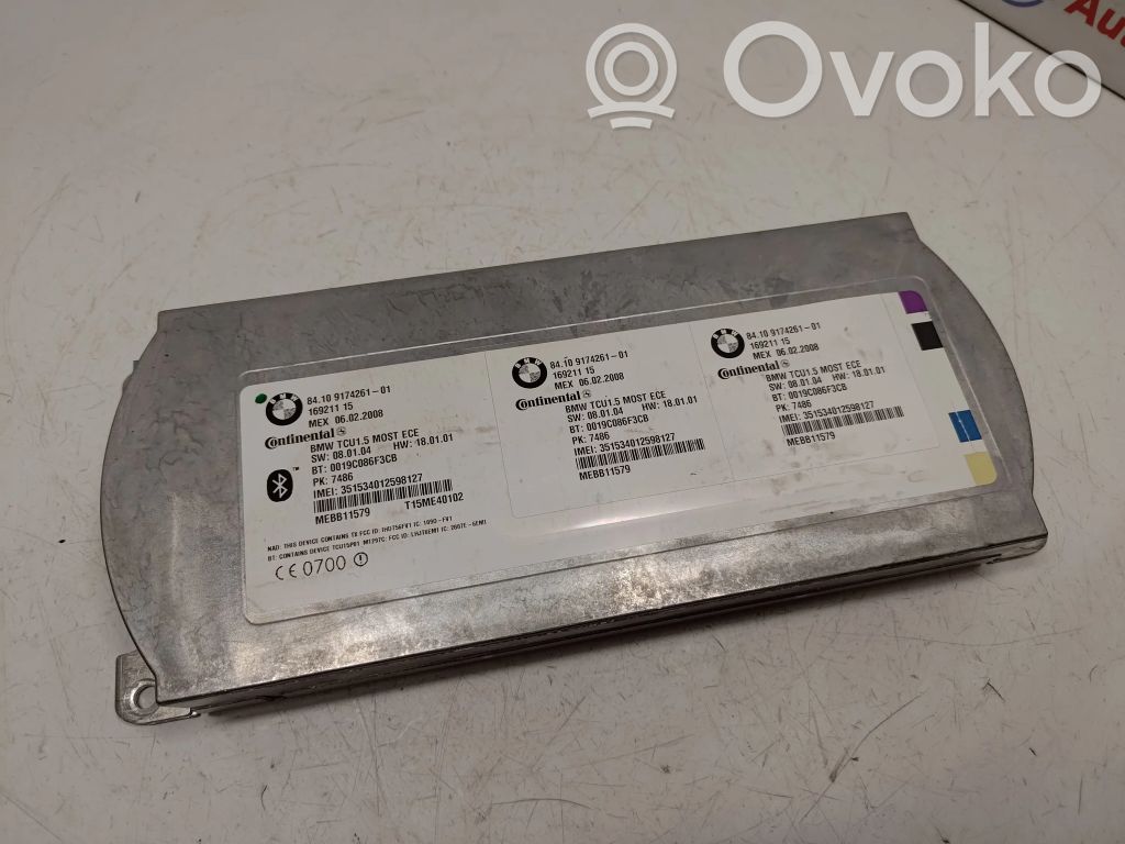BMW 5 E60 E61 Phone control unit/module 