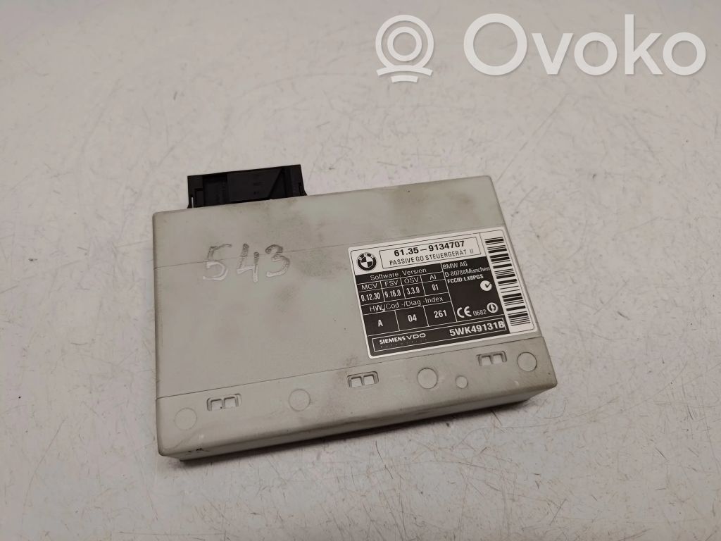 BMW X5 E70 Beraktės sistemos KESSY (keyless) valdymo blokas/ modulis 