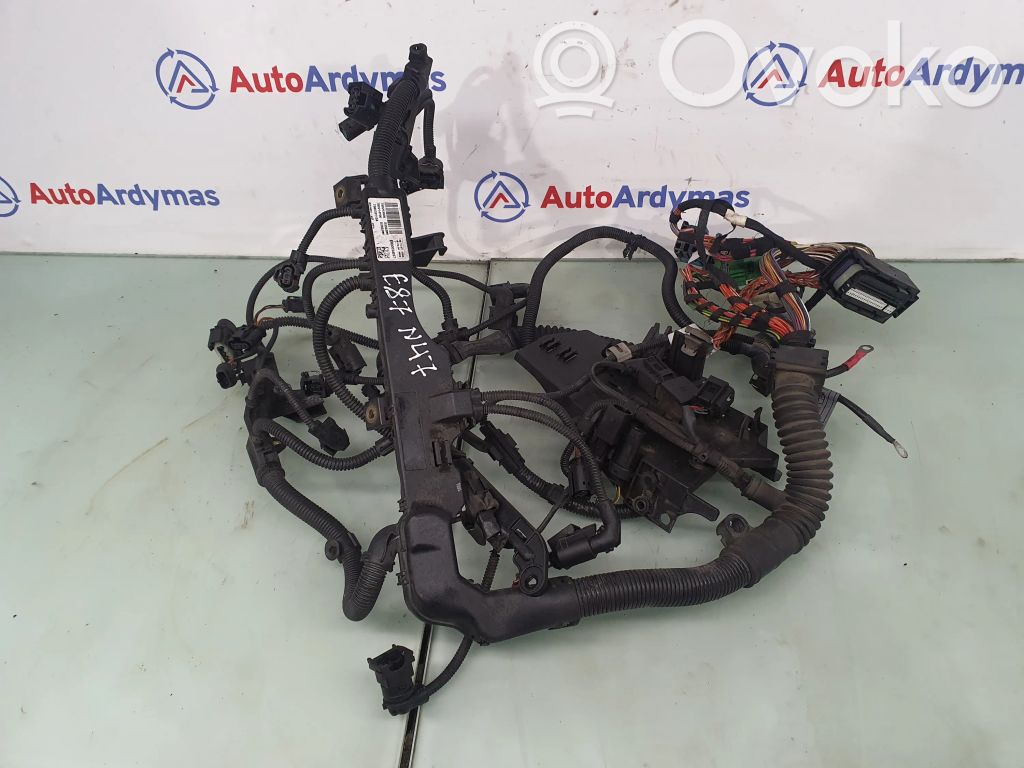 BMW 1 E81 E87 Cableado de instalación del motor 