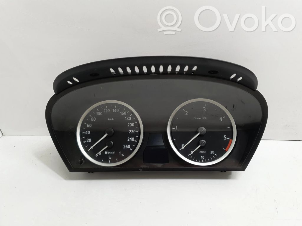 BMW 5 E60 E61 Speedometer (instrument cluster) 