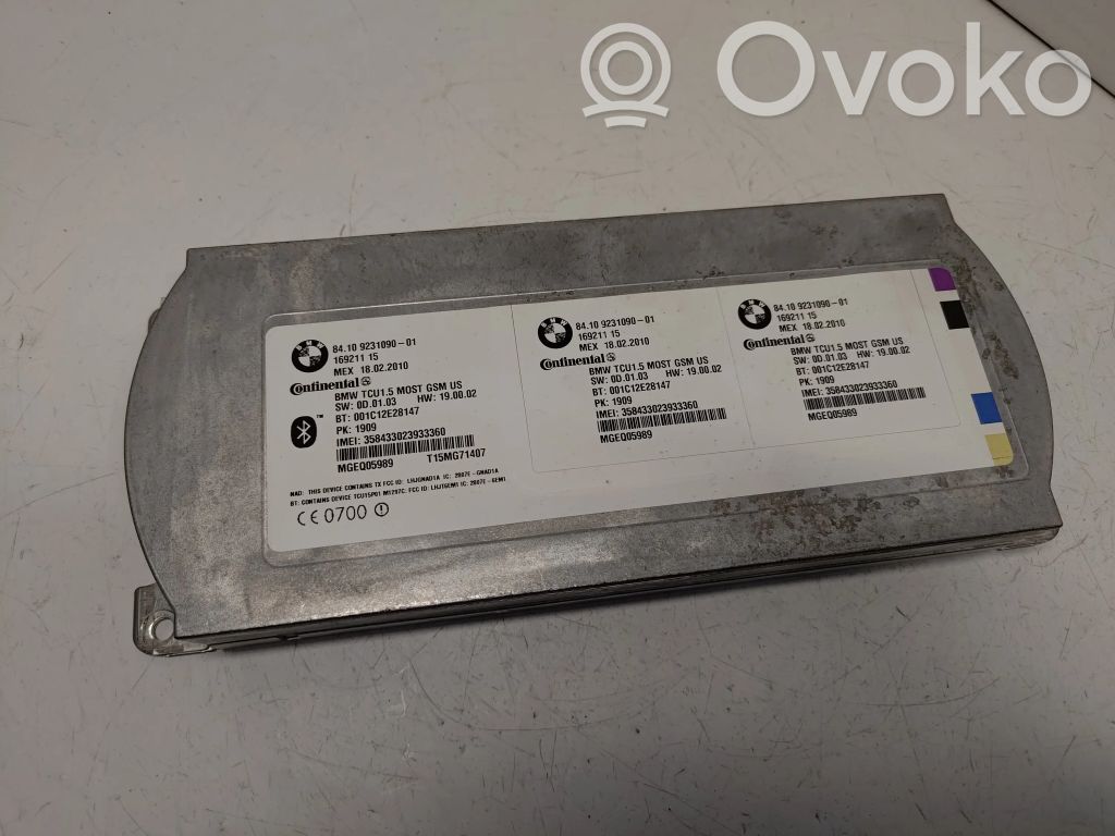 BMW 3 E90 E91 Telefono valdymo blokas 