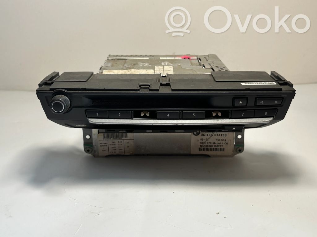 BMW X5 E70 Panel / Radioodtwarzacz CD/DVD/GPS 