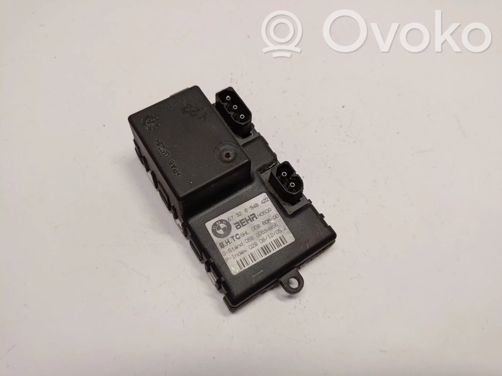BMW 5 E60 E61 Rezystor / Opornik dmuchawy nawiewu 