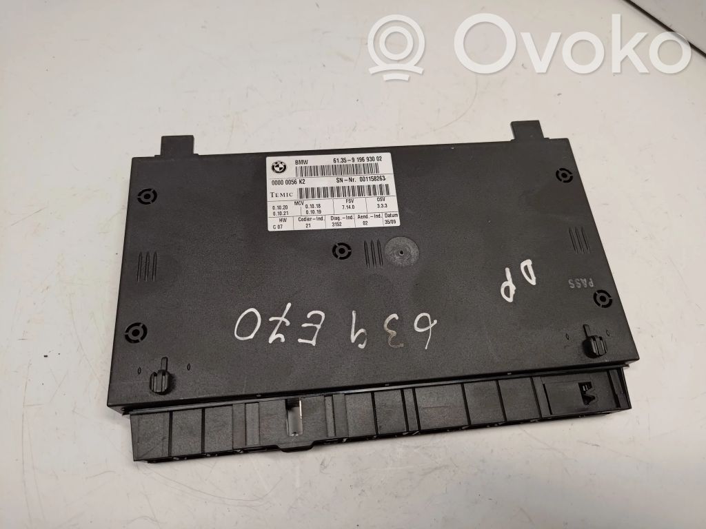 BMW X5 E70 Seat control module 