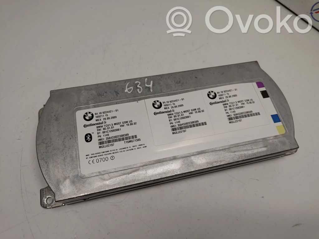 BMW X5 E70 Puhelimen käyttöyksikkö/-moduuli 