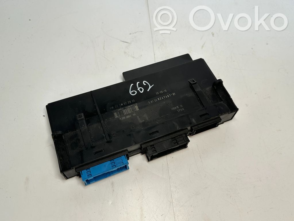 BMW 3 E92 E93 Modul de control caroserie central 