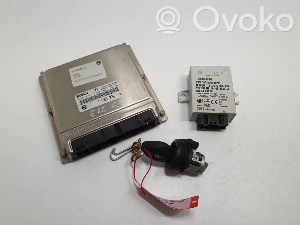 BMW 5 E39 Engine ECU kit and lock set 