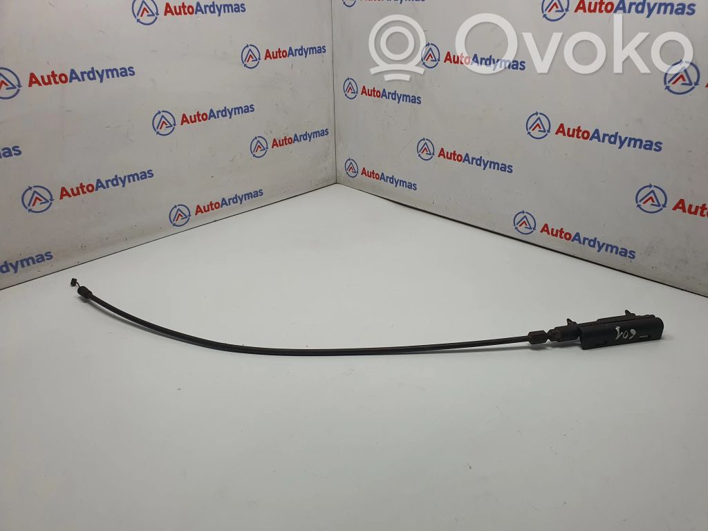BMW 7 E65 E66 Engine bonnet/hood lock release cable 