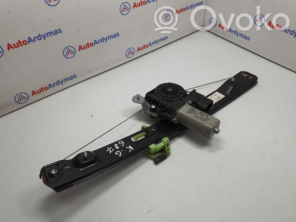 BMW 3 E90 E91 Rear door window regulator with motor 